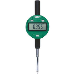 Insize USA LLC - Electronic Drop Indicators; Minimum Measurement (Decimal Inch): 0 ; Minimum Measurement (Inch): 0 ; Minimum Measurement (mm): 0 ; Maximum Measurement (mm): 25.40 ; Maximum Measurement (Decimal Inch): 1.0000 ; Resolution (Decimal Inch): 0 - Exact Industrial Supply