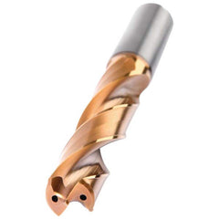 Taper Length Drill Bit: 0.1890″ Dia, 143 ° AlTiN Finish, RH Cut, Helical Flute, Straight Shank, Series B256