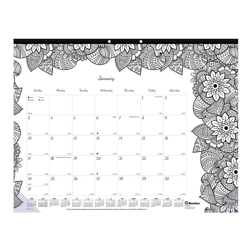 Blueline - Note Pads, Writing Pads & Notebooks Writing Pads & Notebook Type: Desk Pad Size: 22 x 17 - Benchmark Tooling