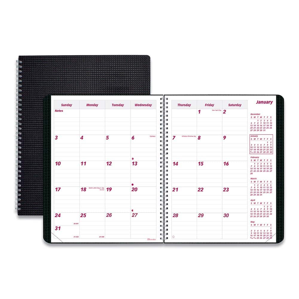 Brownline - Note Pads, Writing Pads & Notebooks Writing Pads & Notebook Type: Appointment Book Size: 8-7/8 x 7-1/8 - Benchmark Tooling