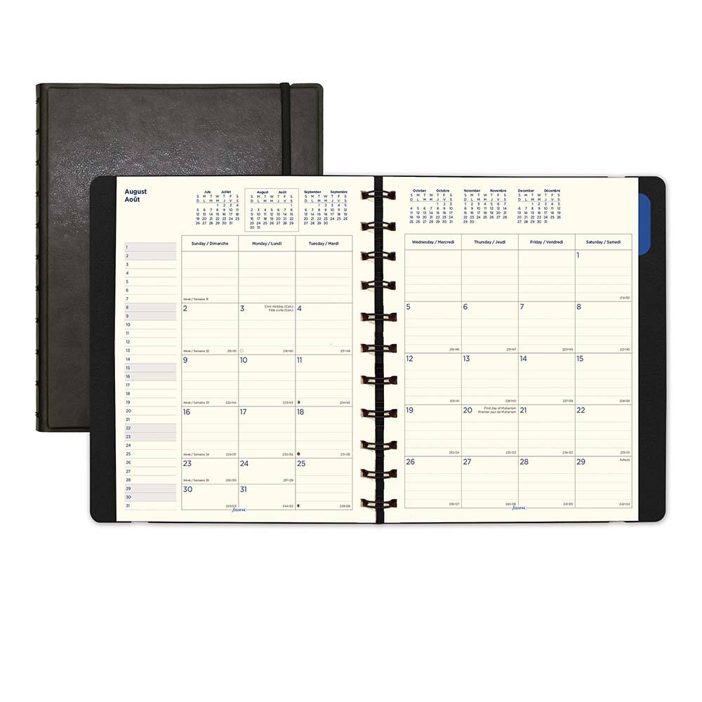 FiloFax - Note Pads, Writing Pads & Notebooks Writing Pads & Notebook Type: Appointment Book Size: 10-7/8 x 8-1/2 - Benchmark Tooling