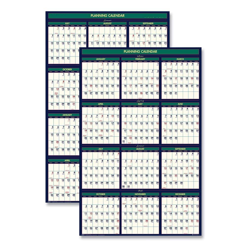 House of Doolittle - Note Pads, Writing Pads & Notebooks Writing Pads & Notebook Type: Wall Calendar Size: 24 x 37 - Benchmark Tooling