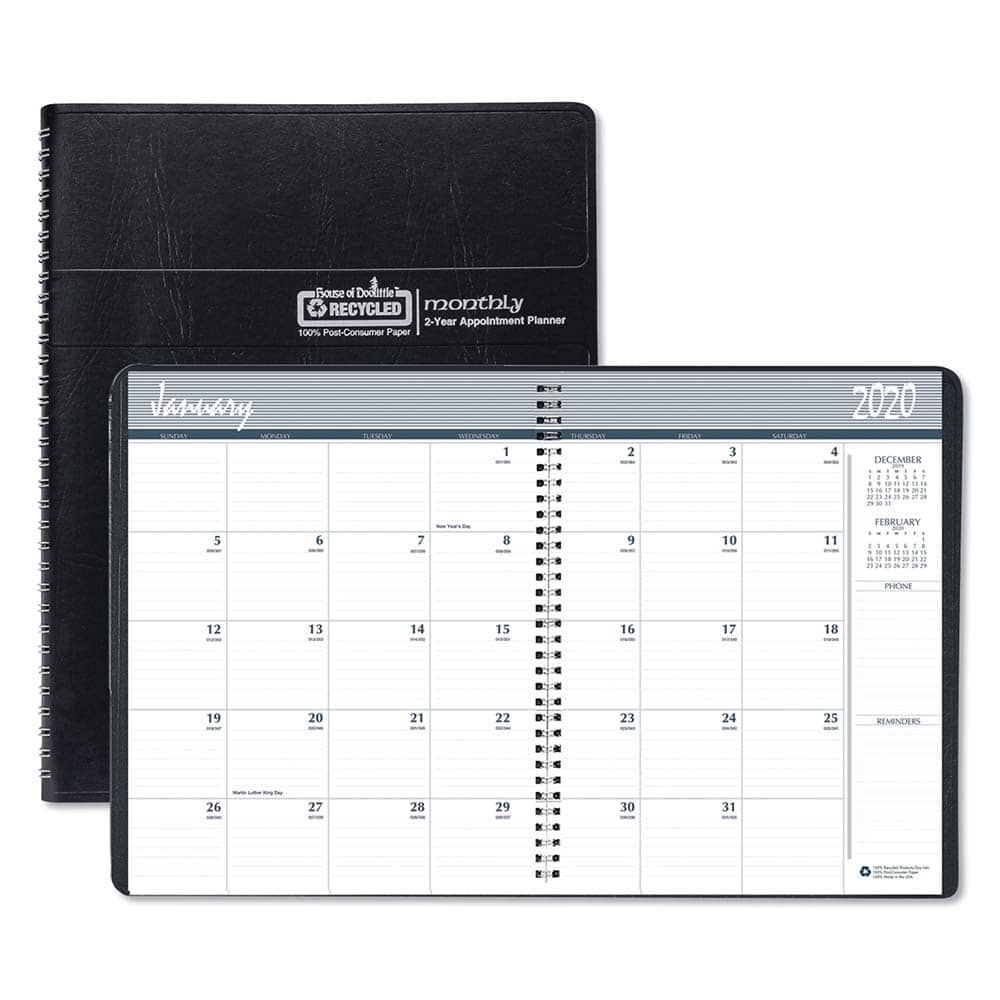 House of Doolittle - Note Pads, Writing Pads & Notebooks Writing Pads & Notebook Type: Appointment Book Size: 6-7/8 x 8-3/4 - Benchmark Tooling