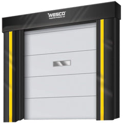 Wesco Industrial Products - Dock Strip Doors/Curtains Door Width (Feet): 8 Door Height (Feet): 8 - Benchmark Tooling