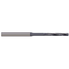 Harvey Tool - 0.1255" Diam 4-Flute Straight Shank Helical Flute Solid Carbide Chucking Reamer - Exact Industrial Supply