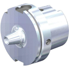 Kennametal - HSK100A DL32 Taper Shank 32mm Hole End Mill Holder/Adapter - 31mm Nose Diam, 75mm Projection, Through Coolant - Exact Industrial Supply