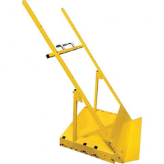 Saw Trax - 800 Lb Capacity Steel Scoop Dolly - Benchmark Tooling
