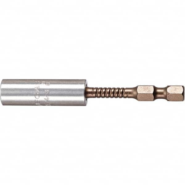 VEGA Industries - Power & Impact Screwdriver Bits & Holders Bit Type: Impact Rated Magnetic Bit Holder Hex Size (Inch): 1/4 - Benchmark Tooling