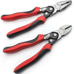 Plier Set: 2 Pc, Compound Pliers Comes in Carded