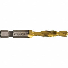 Greenlee - Combination Drill & Tap Sets Minimum Thread Size (mm): M6x1.00 Maximum Thread Size (mm): M6x1.00 - Benchmark Tooling