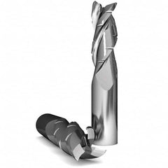 Accupro - Roughing & Finishing End Mills Mill Diameter (Decimal Inch): 0.2500 Number of Flutes: 3 - Benchmark Tooling