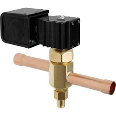 Parker - 1/2" Port Brass Solenoid Solenoid Valve - Benchmark Tooling