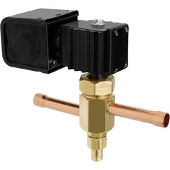 Parker - 3/8" Port Brass Solenoid Solenoid Valve - Benchmark Tooling