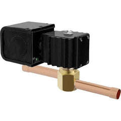 Parker - 1/4" Port Brass Solenoid Solenoid Valve - Benchmark Tooling
