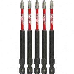 Milwaukee Tool - 1/4" Hex #1 Phillips Impact Ready Bit - Benchmark Tooling