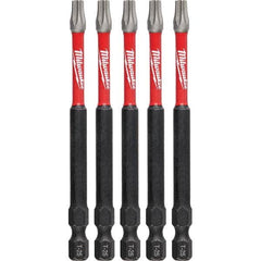 Milwaukee Tool - 1/4" Hex T25 Torx Impact Ready Bit - Benchmark Tooling