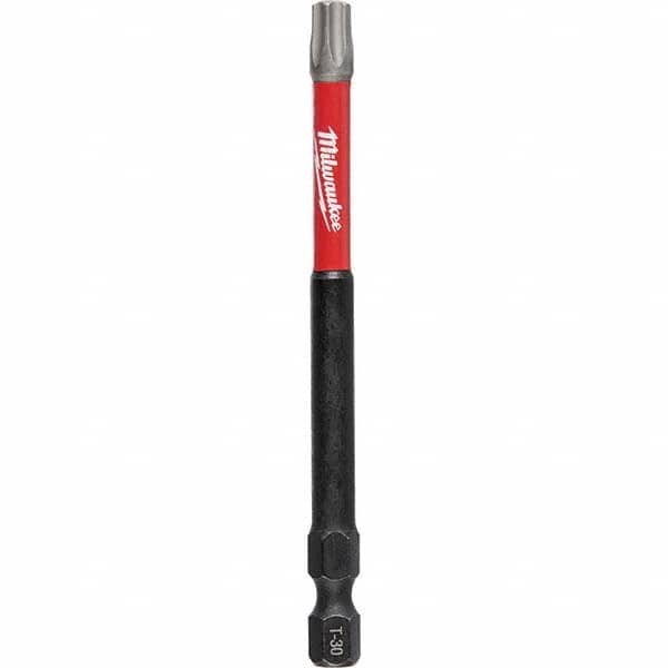 Milwaukee Tool - 1/4" Hex T30 Torx Impact Ready Bit - Benchmark Tooling