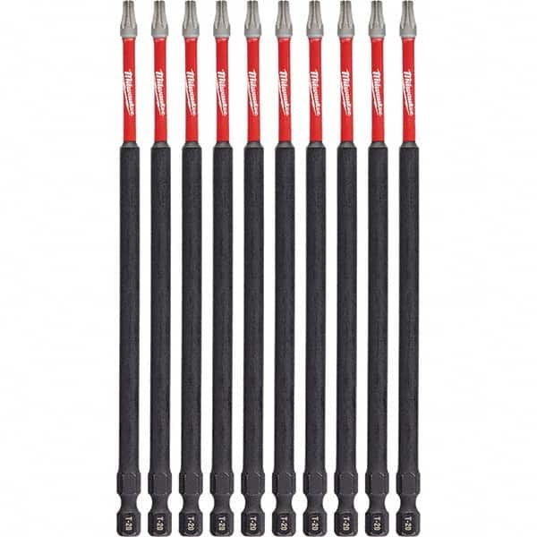 Milwaukee Tool - 1/4" Hex T20 Torx Impact Ready Bit - Benchmark Tooling