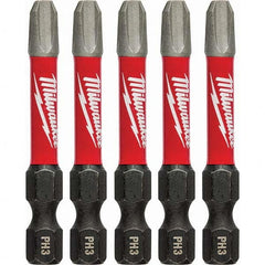 Milwaukee Tool - 1/4" Hex #3 Phillips Impact Ready Bit - Benchmark Tooling