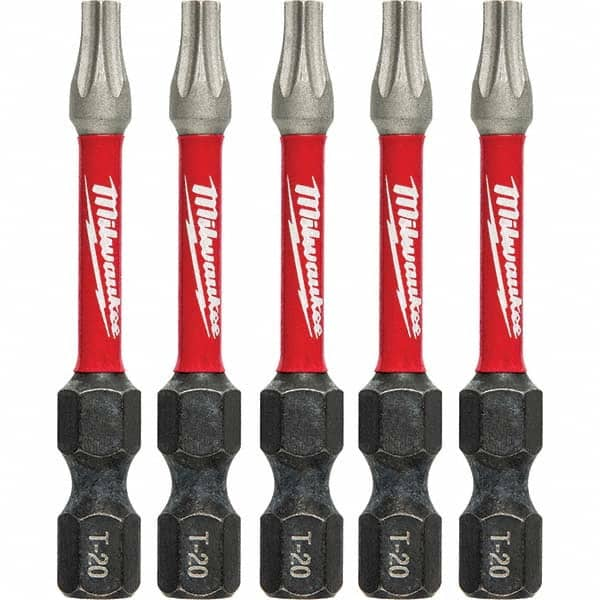 Milwaukee Tool - 1/4" Hex T20 Torx Impact Ready Bit - Benchmark Tooling