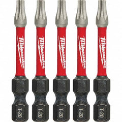 Milwaukee Tool - 1/4" Hex T20 Torx Impact Ready Bit - Benchmark Tooling