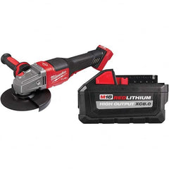 Milwaukee Tool - Angle & Disc Grinders Type of Power: Cordless Wheel Diameter (Inch): 4-1/2 - 6 - Benchmark Tooling