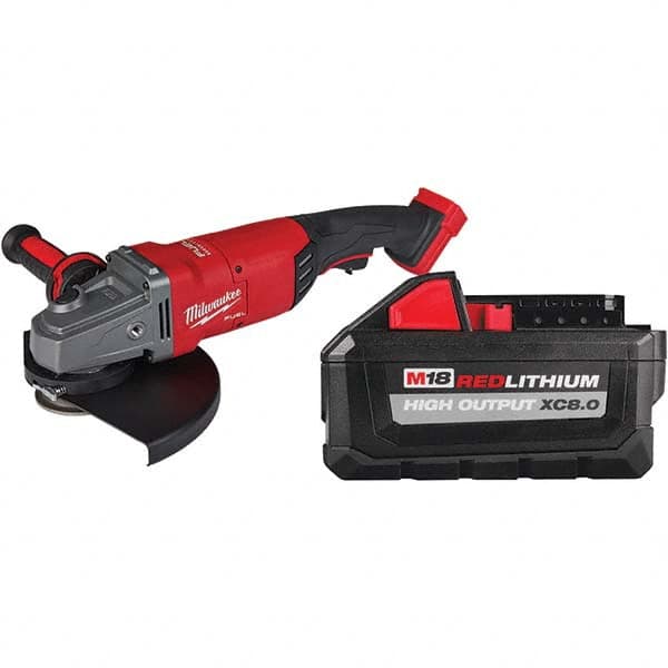 Milwaukee Tool - Angle & Disc Grinders Type of Power: Cordless Wheel Diameter (Inch): 9 - Benchmark Tooling