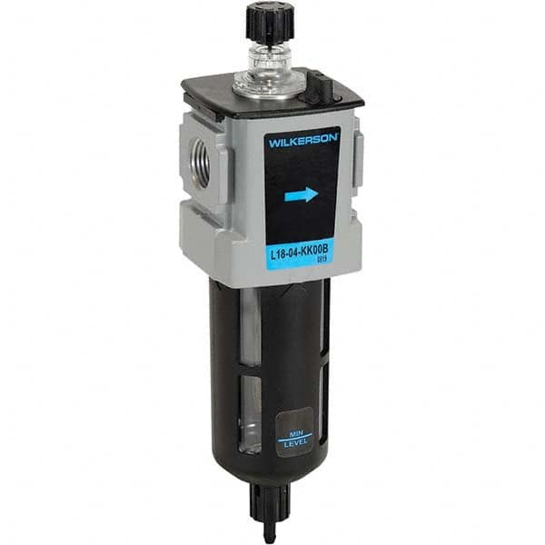 Wilkerson - Lubricators Type: Standard - Modular Port Size NPT: 1/2 - Benchmark Tooling