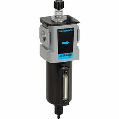 Wilkerson - Lubricators Type: Standard - Modular Port Size NPT: 1/4 - Benchmark Tooling