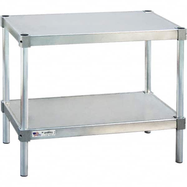 New Age Industrial - Stationary Work Benches, Tables Type: Equipment Stand Top Material: Aluminum - Benchmark Tooling