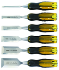 STANLEY® FATMAX® 6 Piece Short Blade Wood Chisel Set - Benchmark Tooling