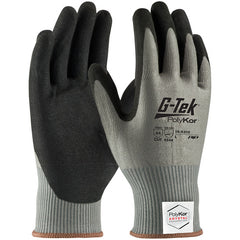 16-X310/XL Coated Gloves w/Polykor - G-Tek PolyKor Xrystal - S&P Blended 13 Gauge - Nitrile MicroSurface - A4