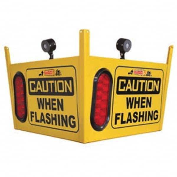 TAPCO - Auxiliary Lights Type: Forklift Warning Light Voltage: 110 VAC to 24VDC - Benchmark Tooling