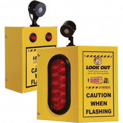 TAPCO - Auxiliary Lights Type: Forklift Warning Light Voltage: 110 VAC to 24VDC - Benchmark Tooling