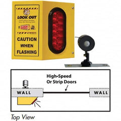 TAPCO - Auxiliary Lights Type: Forklift Warning Light Voltage: 110 VAC to 24VDC - Benchmark Tooling