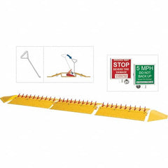 TAPCO - Speed Bumps, Parking Curbs & Accessories Type: Traffic Spikes Length (Inch): 31 - Benchmark Tooling