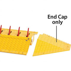 TAPCO - Speed Bumps, Parking Curbs & Accessories Type: End Cap Length (Inch): 31 - Benchmark Tooling