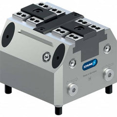 Schunk - Machine Vises Jaw Width (mm): 64.0 Throat Depth (mm): 60.0 - Benchmark Tooling