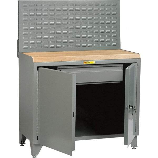 Little Giant - Stationary Workstations Type: Security Workstation Width (Inch): 48 - Benchmark Tooling