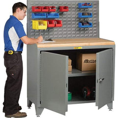 Little Giant - Stationary Workstations Type: Security Workstation Width (Inch): 48 - Benchmark Tooling
