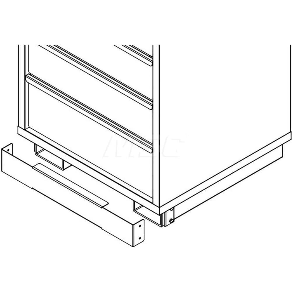 Cabinet Components & Accessories; Type: Fork Truck Base; For Use With: Modular Drawer Cabinet; Color: Blue; Material: Steel; Load Capacity: 2000; Width (Inch): 36; Depth (Inch): 28 in; Height (Decimal Inch): 4 in; Height (Inch): 4 in; Load Capacity (Lb.):