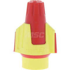 Twist On Wire Connectors; Wire Connector Style: Standard; Resistance Features: Flame Retardant; Minimum Number of Wires/ Wire Size (AWG): 2, 18; Maximum Number of Wires/ Wire Size (AWG): 4, 10; Voltage: 1000 V; Color: Red/Yellow; Resistance Features: Flam