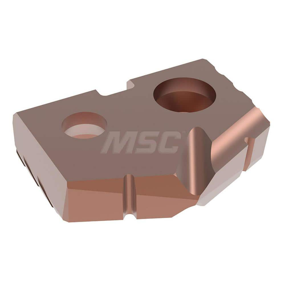 Spade Drill Insert: 0.6889″ Dia, Solid Carbide, 132 ° Point AM460 Finish, Series 0