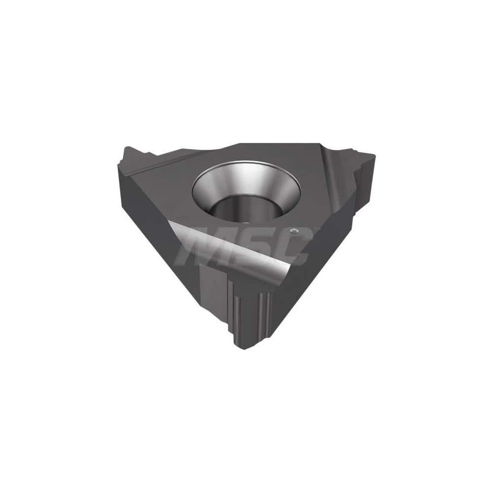 Laydown Threading Inserts; Insert Style: 16ER; Insert Size Code: 16; Insert Material: Solid Carbide; Manufacturer Grade: IC250; Threads Per Inch: 9; Thread Type: External; Thread Standard: UNJ; Insert Hand: Right Hand; Included Angle: 60; Chipbreaker: Z;