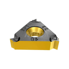 Laydown Threading Inserts; Insert Style: 16ER; Insert Size Code: 16; Insert Material: Solid Carbide; Manufacturer Grade: IC908; Threads Per Inch: 18; Thread Type: External; Thread Standard: NPS; Insert Hand: Right Hand; Included Angle: 60; Chipbreaker: Z;