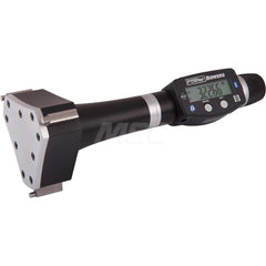 Electronic Bore Gages; Maximum Measurement: 12.00; Minimum Measurement (Decimal Inch): 10; Accuracy: 0.00035″; Pistol Grip: Yes; Gage Depth (Inch): 4.050″; Material: Tungsten Carbide; Batteries Included: Yes; Number Of Batteries: 1; Battery Size: 3V; Batt