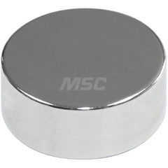 Rare Earth Disc & Cylinder Magnets; Rare Earth Metal Type: Rare Earth; Diameter (Inch): 0.750; Overall Height: 0.375 in; Height (Inch): 0.375 in; Maximum Pull Force: 29.7 lb; Maximum Operating Temperature: 180  ™F; Finish: Nickel Plated; Grade: N52; Heigh