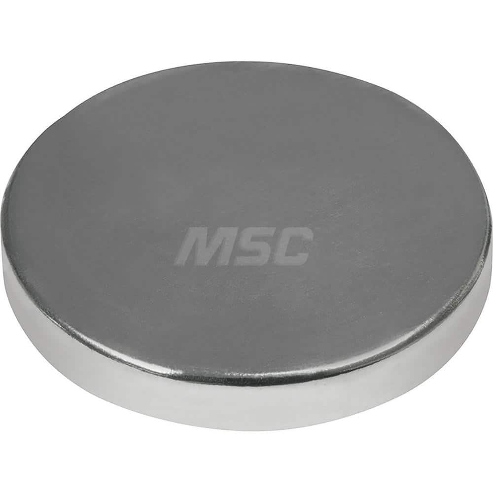 Rare Earth Disc & Cylinder Magnets; Rare Earth Metal Type: Rare Earth; Diameter (Inch): 0.500; Overall Height: 0.188 in; Height (Inch): 0.188 in; Maximum Pull Force: 7.5 lb; Maximum Operating Temperature: 180  ™F; Finish: Nickel Plated; Grade: N42; Height