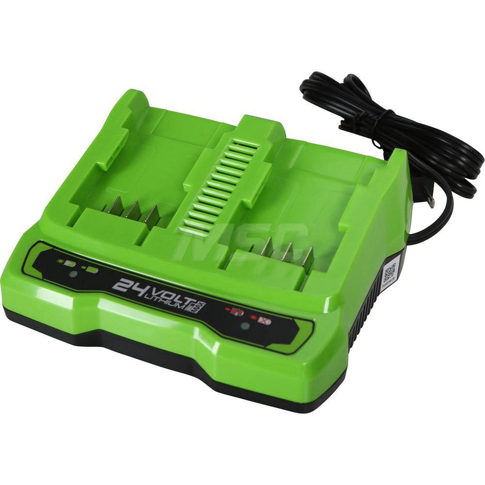 Power Tool Charger: 24V, Lithium-ion 30 to 60 min Charge time