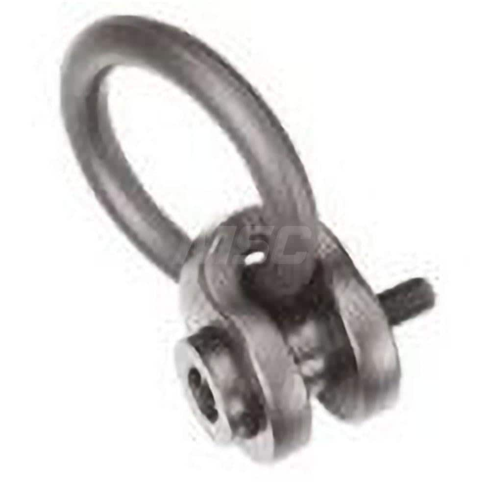 Side Pull Hoist Ring: 4,100 lb Working Load Limit 3/4-10 Thread Size, Alloy Steel